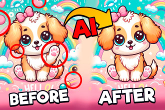 correct your image made by ai