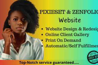 design zenfolio photography website, portfolio website, pixieset website