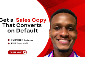 write high converting sales copy for your sales page and landing page