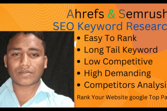 do ahrefs and semrush keyword research with fast ranking