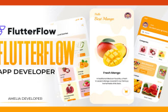 develop flutterflow mobile app flutter flow app mobile app development