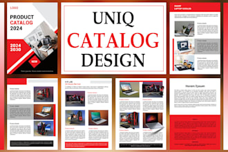 create a eye catching product catalog design