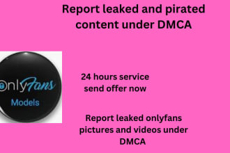 report leaked and illegal content under dmca