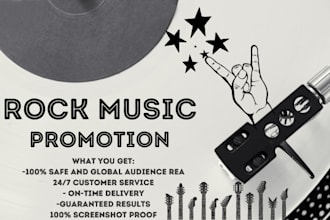 do organic rock metal playlist music promotion playlist for you