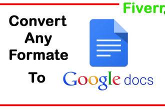 create your google docs template