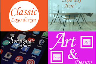 design classic logo for you within 8 hours