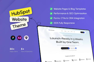 develop a custom hubspot cms website theme