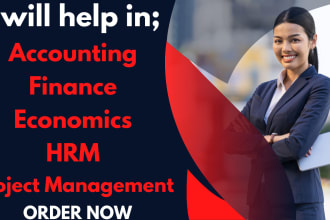 do accounting, finance, economics, business, project management, hrm, case study