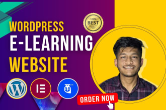 build an education lms website using tutor lms