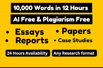do case study analysis, assignment, apa paper, research summary writing