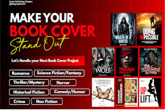 audiobook acx covers, ebook, amazon kdp cover design