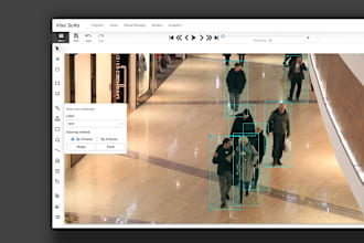 do image annotation, segmentation, bounding box, and all data labeling for ai