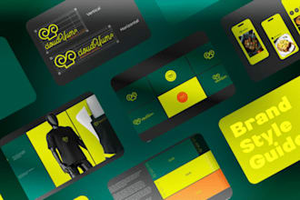do modern logo design, branding, brand kit, or brand style guide