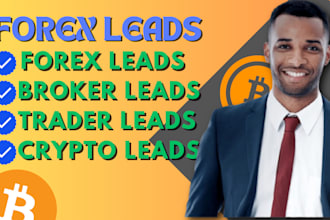 provide you forex leads and broker leads from any country