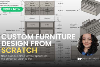 design custom furniture from scratch