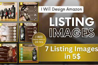 do amazon listing images, amazon listing pictures and product images design