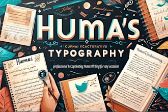 create elegant handwritten notes and  documents