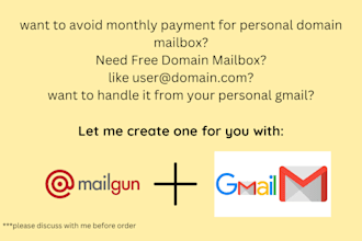 create free domain mailbox for you