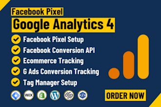 fix or setup facebook conversion API tag manager google analytics 4 ads tracking