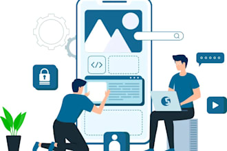 design and develop the android and ios mobile application
