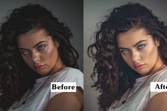 professionally retouch and color your photo in ps