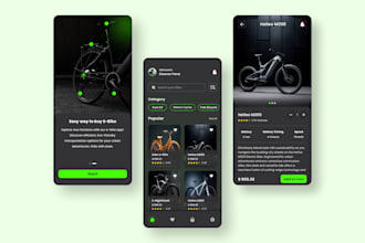 design mobile app ui design for android and ios
