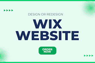 do wix website redesign wix website design or business wix website redesign