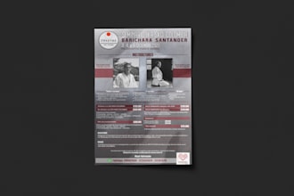 flyer and digital poster design