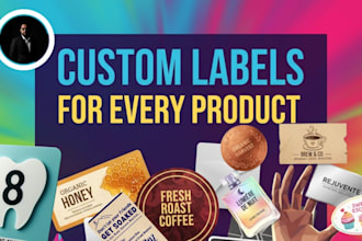 design stickers n label for business