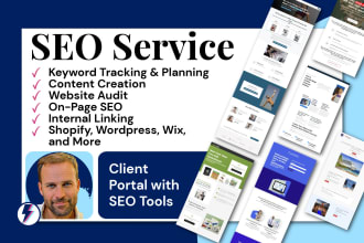 provide complete SEO service and website optimization