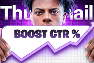 design an amazing youtube thumbnail