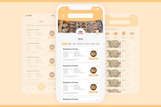 create a complete interactive UX UI design with adobe xd