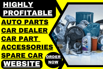 design auto parts automotive car spare parts car accessories car dealer website