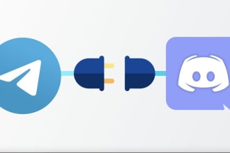 create a telegram to discord forwarding bot
