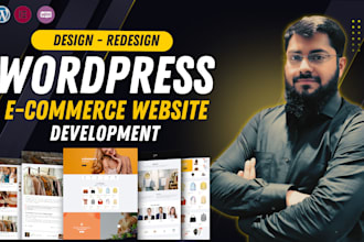 build create professional wordpress woocommerce ecommerce website
