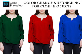 seamlessly alter product colors using photoshop