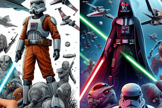 design your sci fi and star wars character