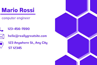the ideal business card