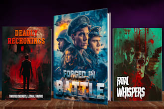 design professional book cover ebook cover fantasy cover for amazon kindle