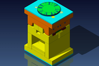 do the design and drawings of plastic injection molds
