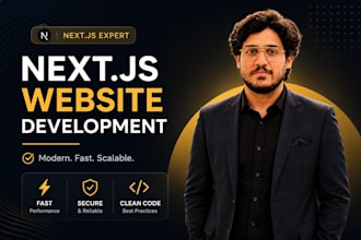 do website development using next js