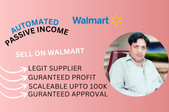 manage amazon to walmart dropshipping store on profit share