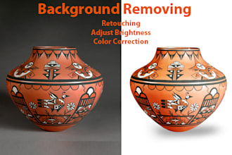 remove background  25 images professionally in 24hrs