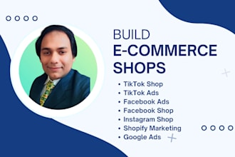 setup tiktok facebook and shopify shop and integration