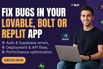 fix bugs in your lovable, bolt, or replit app quickly