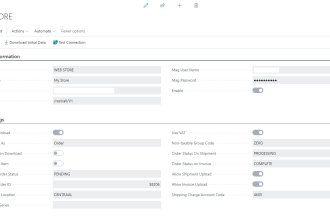do ms dynamics 365 business central magento integration