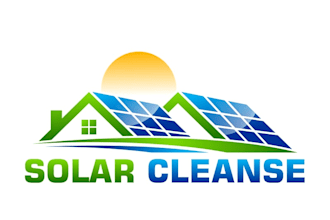 create a distinctive logo design featuring a solar within 18 hours