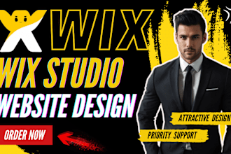build wix studio website,redesign wix studio website wix studio website