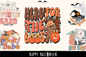 provide halloween t shirt design