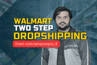 manage your walmart dropshipping store as virtual assistant
